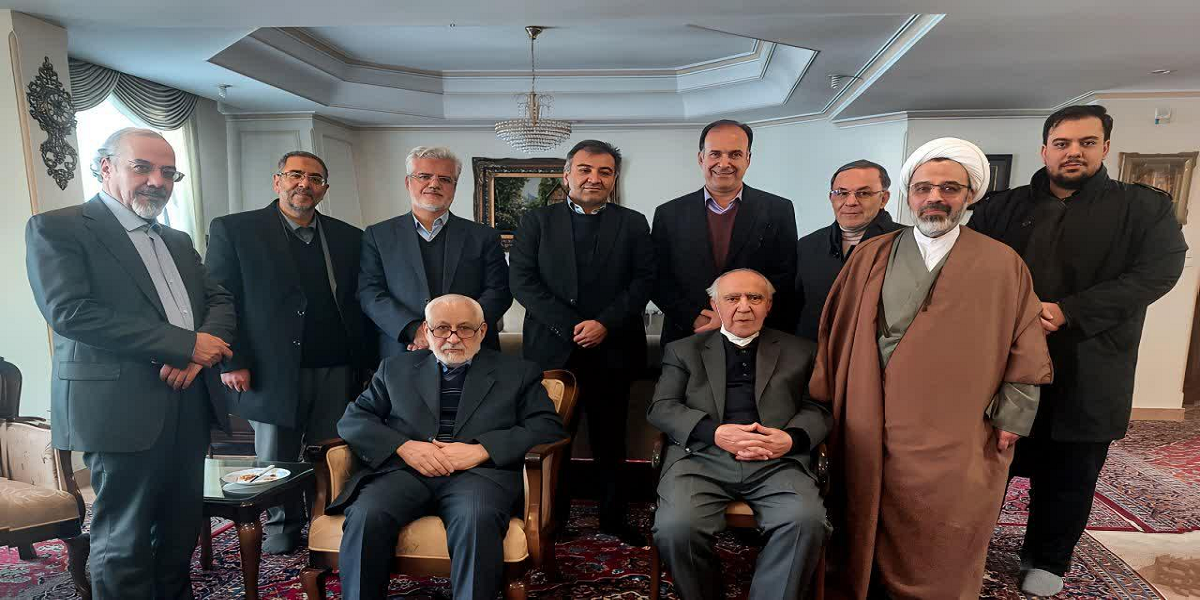 دیدار اساتید دانشکده حقوق دانشگاه تربیت مدرس با دکتر سید حسین صفایی حقوقدان برجسته کشور